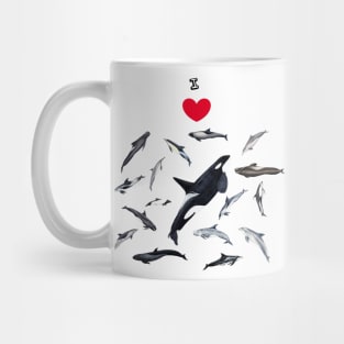 I love dolphins Mug